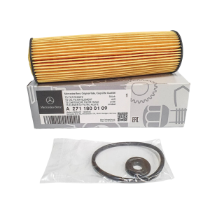 genuine mercedes benz engine oil filter element – m271 engine
