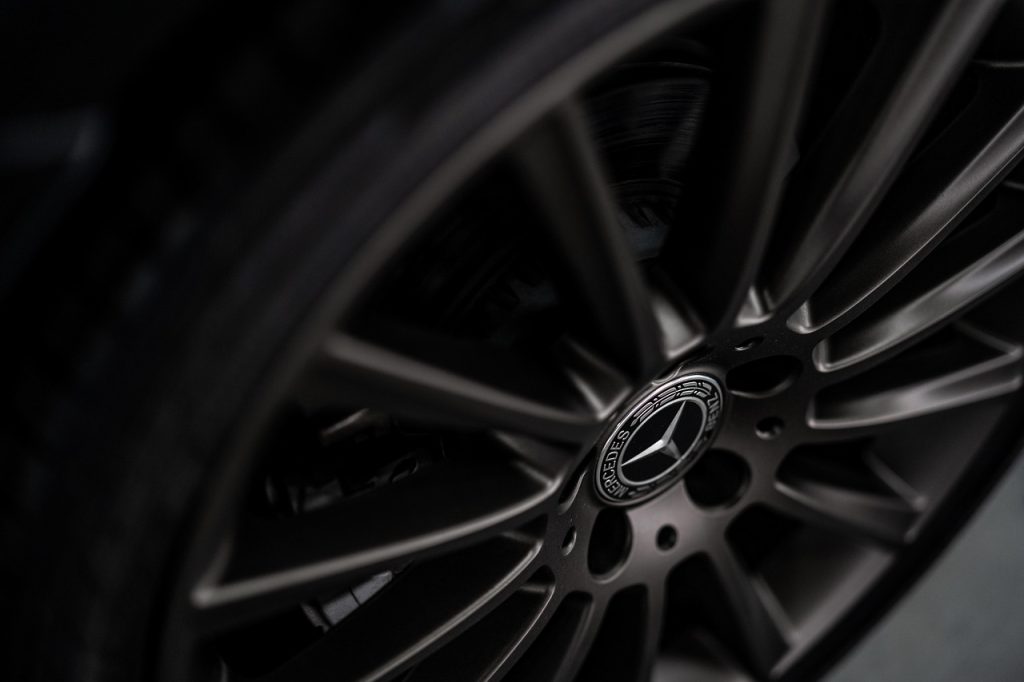 car, benz, mercedes, rim, tyre, car wallpapers, black, chrome